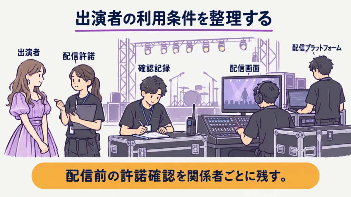 fig5:出演者の利用条件を整理する