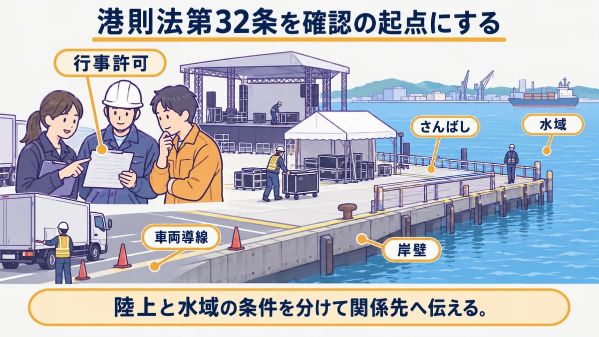 fig2:港則法第32条を確認の起点にする